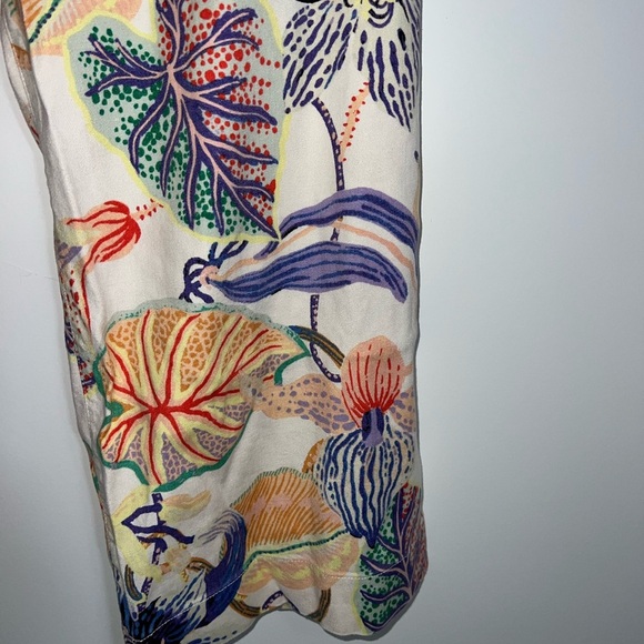 ANTHROPOLOGIE MAUVE The Colette Cropped Wide-Leg Pants Sarah Gordon Edition - Picture 5 of 15